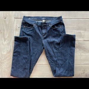 Ann Taylor LOFT Modern Skinny Jeans sz 6.